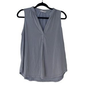 Periwinkle/ Lavender small flowy women’s shirt from small boutique in LBNY